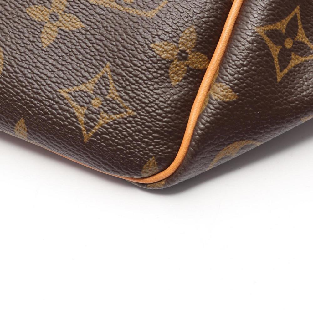 LOUIS VUITTON Brown Monogram Leather Keepall 50 Boston Bag - Picture 6 of 8